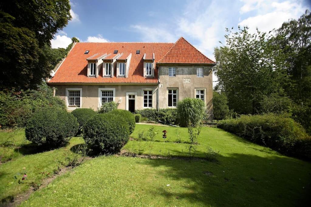 Ferienwohnung Haus Keppelborg: Zi Antonia Mit Kirchplatzblick Heek Exterior foto